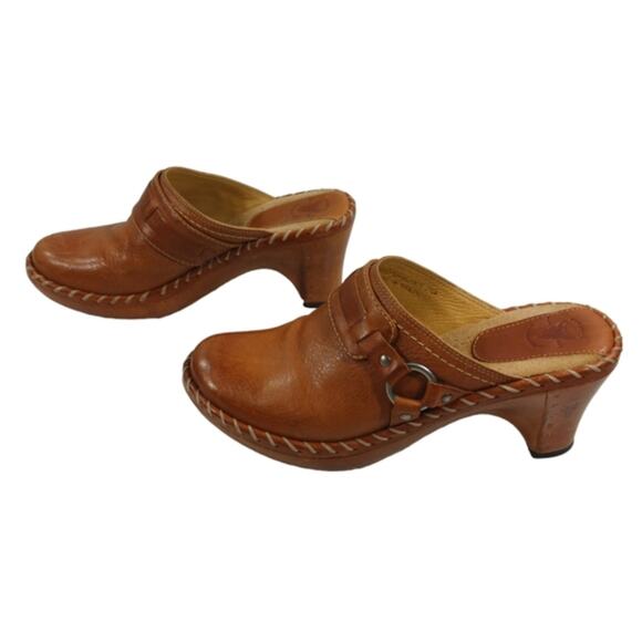 Frye & Co Charlotte Clogs GUC $189 size 7.5M    FS2234 - Picture 3 of 10